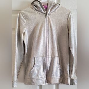 More than Magic Holographic Gold Hoodie. Size L youth